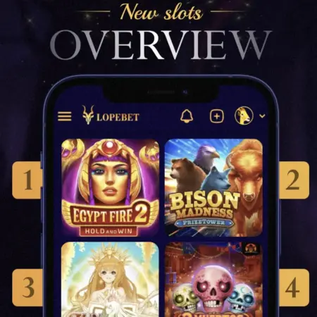 Four Hot Slot Releases at Lopebet