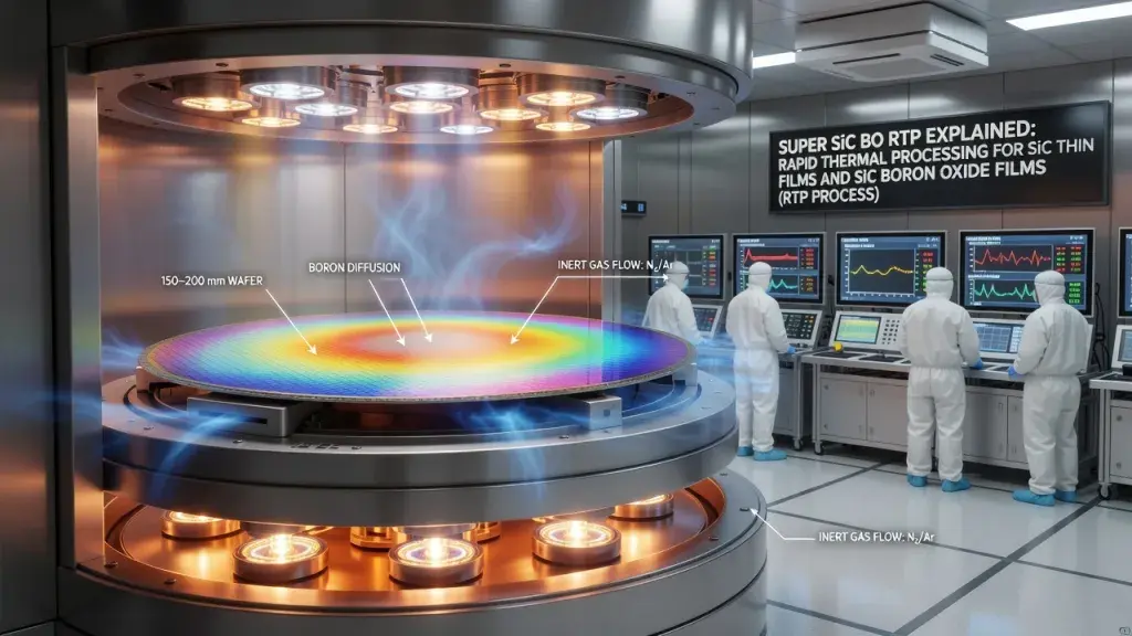 Super SiC BO RTP Explained: Rapid Thermal Processing for SiC Thin Films and SiC Boron Oxide Films (RTP Process)